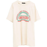 T-shirt con grafica in beige Willy chavarria - uomo 