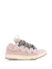 Sneakers con lacci a zigzag in rosa Lanvin - uomo