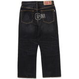 Jeans con applicazione in blu Bape - uomo 