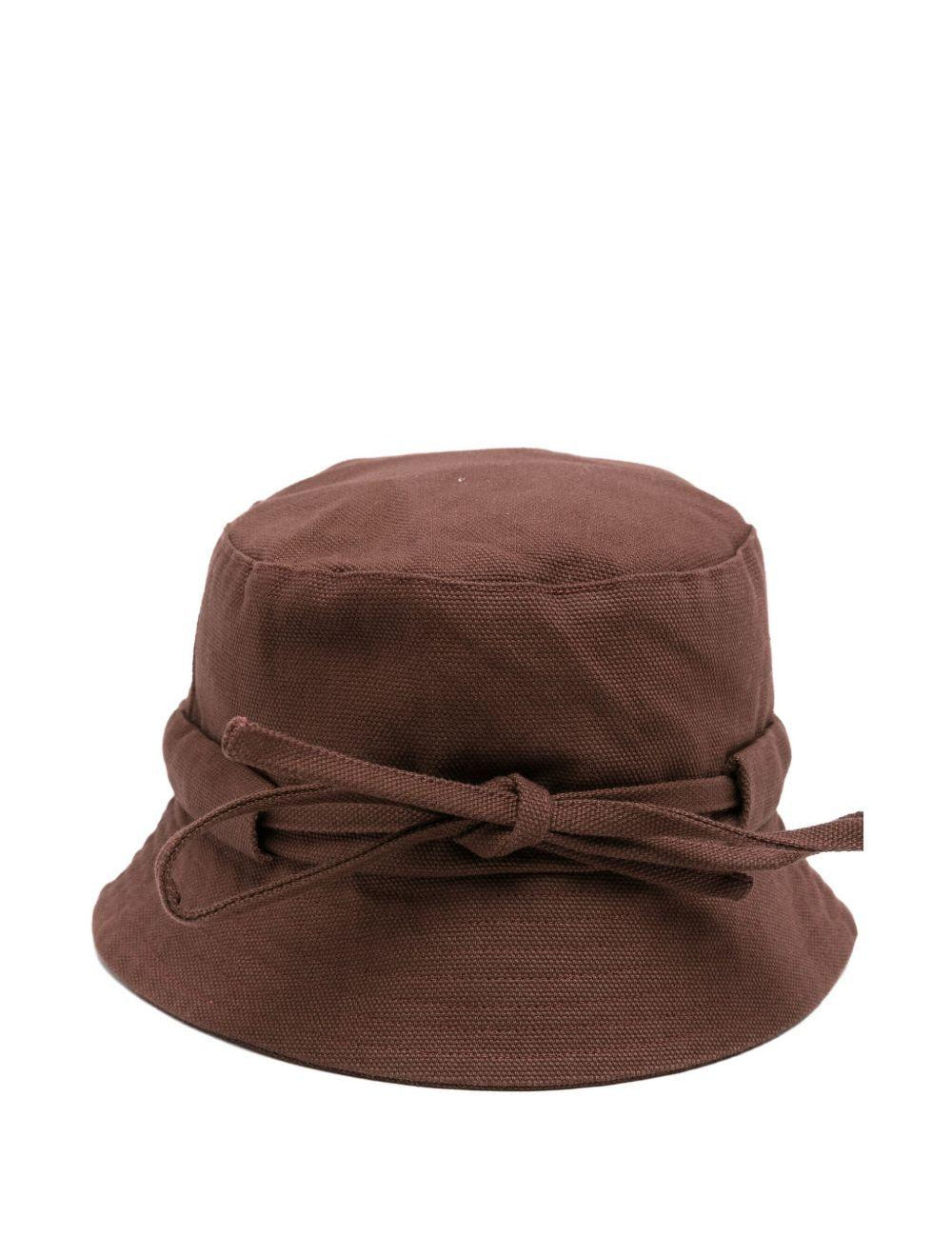 Cappello bucket Le Bob Gadjo in marrone Jacquemus - unisex 