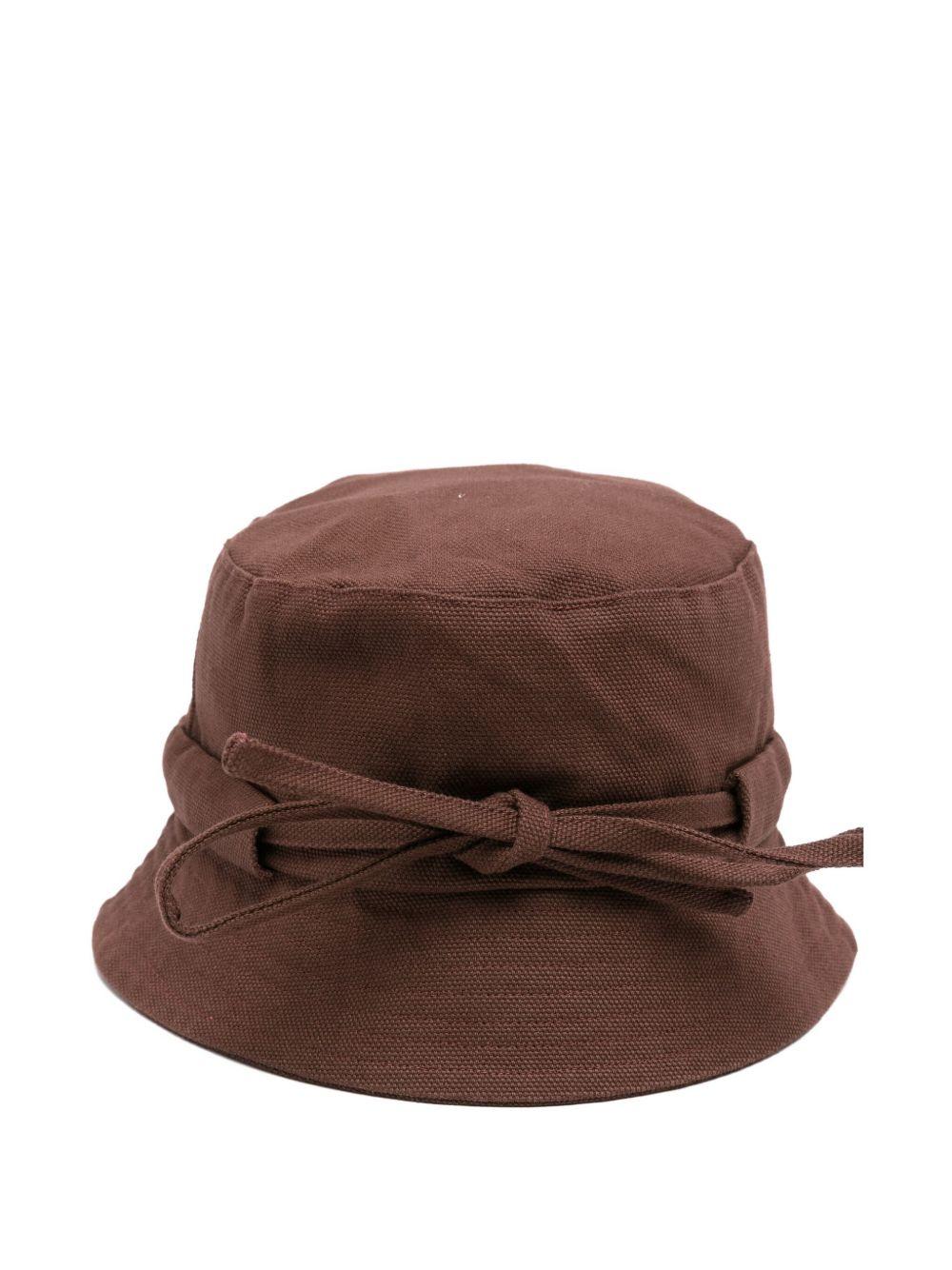 Cappello bucket Le Bob Gadjo in marrone Jacquemus - unisex 