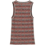 Canotta a righe in rosso Martine rose - unisex 
