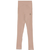 Leggings arricciati con vita alta in rosa Adidas by Stella Mc Mcartney - donna 
