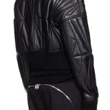 Giacca crop geocamo in nero Rick Owens x Moncler - unisex 