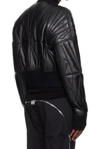 Giacca crop geocamo in nero Rick Owens x Moncler - unisex 