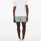 T-shirt a maglia fine con scollo a v in bianco Simkhai - uomo 