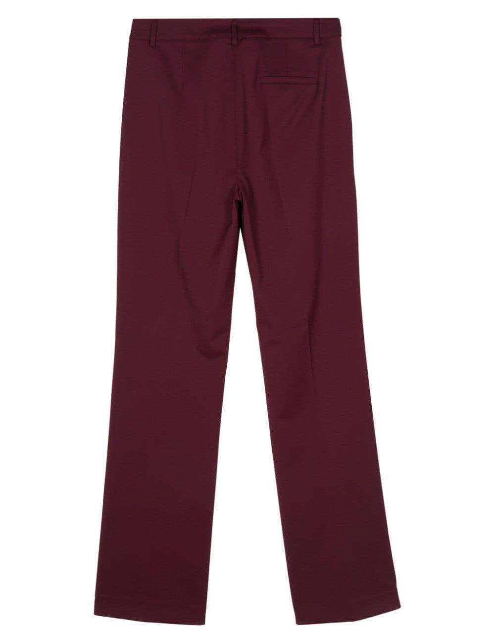 Pantaloni Gladys in bordeaux The Andamane - donna 