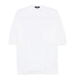 T-shirt con tasca applicata in bianco Comme des garcons homme - uomo 