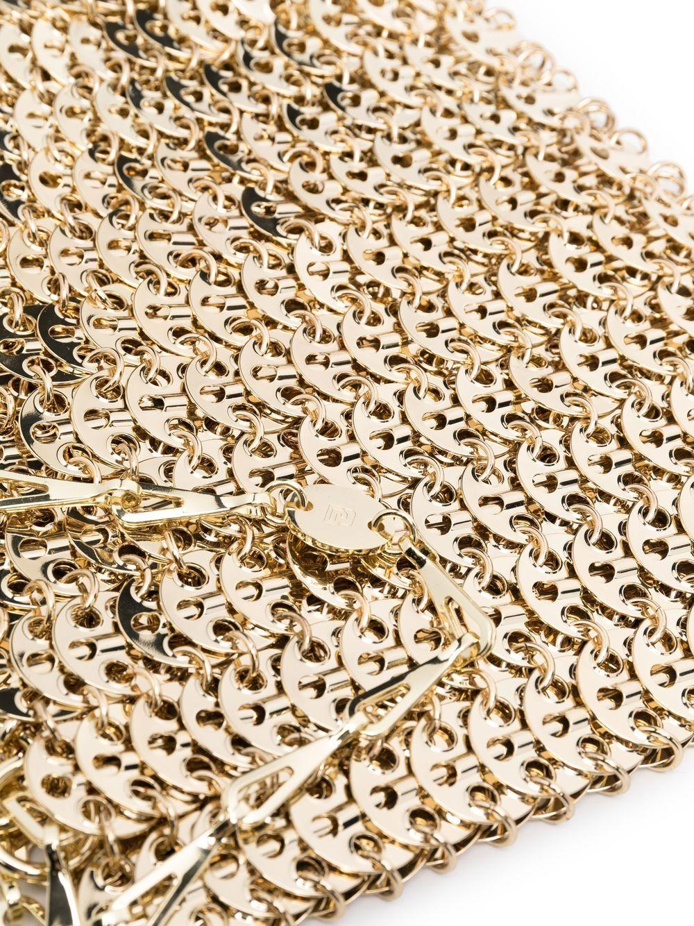 Borsa Iconic Chain 1969 in oro Rabanne - donna 