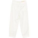 Pantaloni Charlotte con passanti per cintura in bianco Birkenstock x sftm - donna 