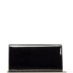 Clutch emmie con finitura lucida in nero Jimmy Choo - donna 