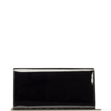 Clutch emmie con finitura lucida in nero Jimmy Choo - donna 