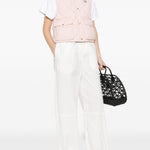 Gialet trapuntato bios in rosa Moncler - donna 