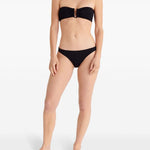 Slip bikini Fripon in nero 
