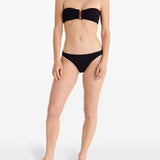 Slip bikini Fripon in nero 