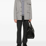 Giacca-camicia con tasche in grigio Lardini - uomo 