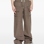 Pantaloni cargo in verde Rick owens drkshdw - uomo 