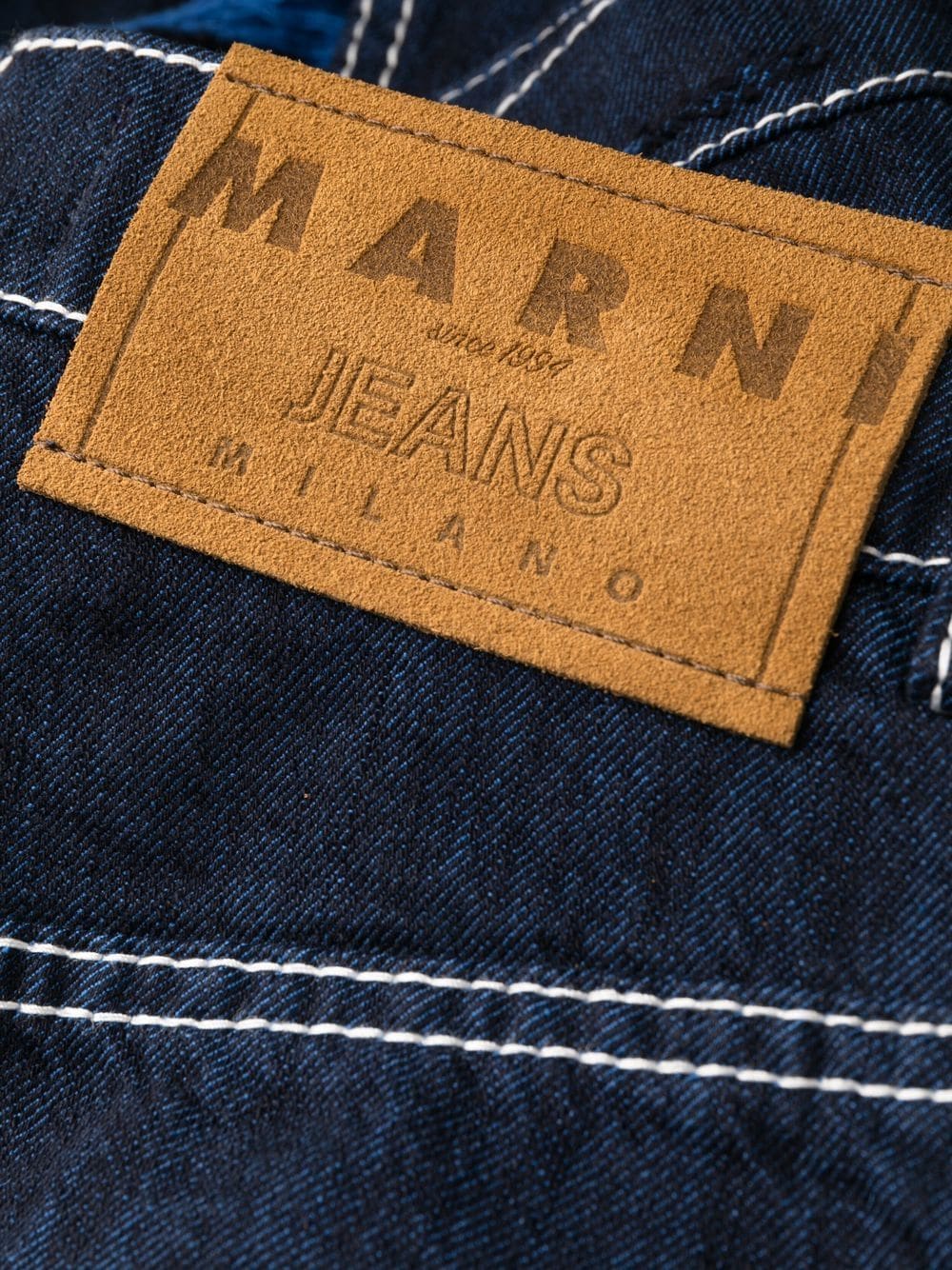 Jeans svasato con tagliuomo MARNI | PUJU0060Y0USCU36FDB50