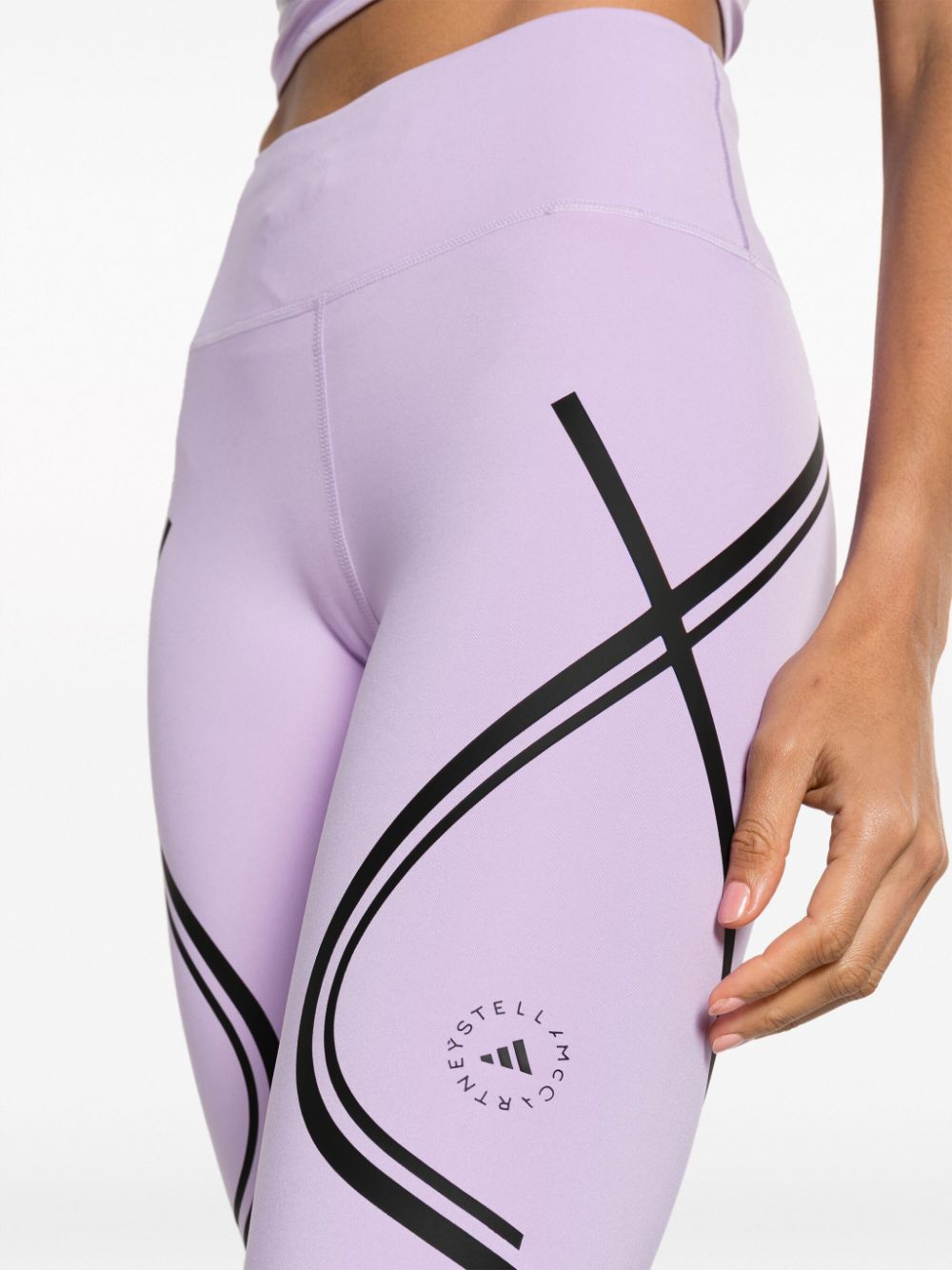 Purple TruePace Running cycling shorts - women - ADIDAS BY STELLA MC  CARTNEY 
