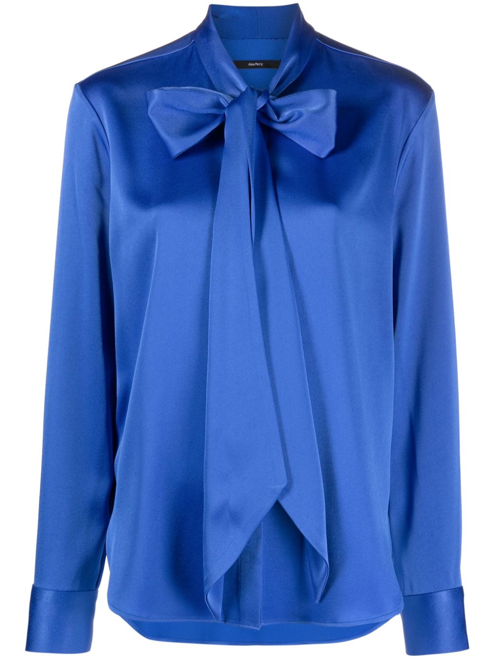 Blusa con fiocco in blu - donna ALEX PERRY | T191BLBLL