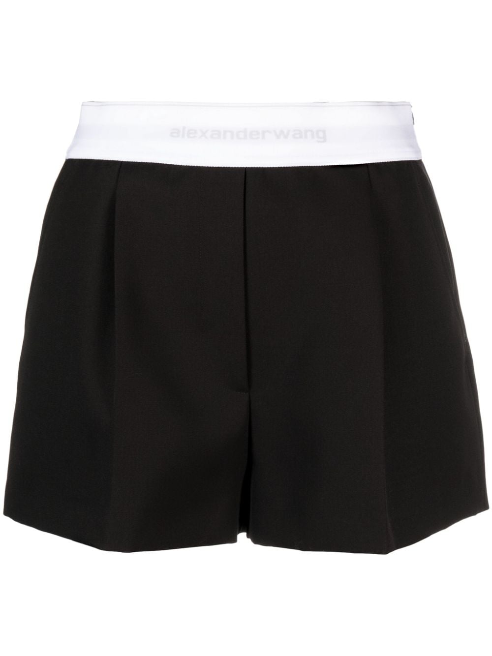 Shorts con logo in marrone - donna ALEXANDER WANG | 1WC3234080902