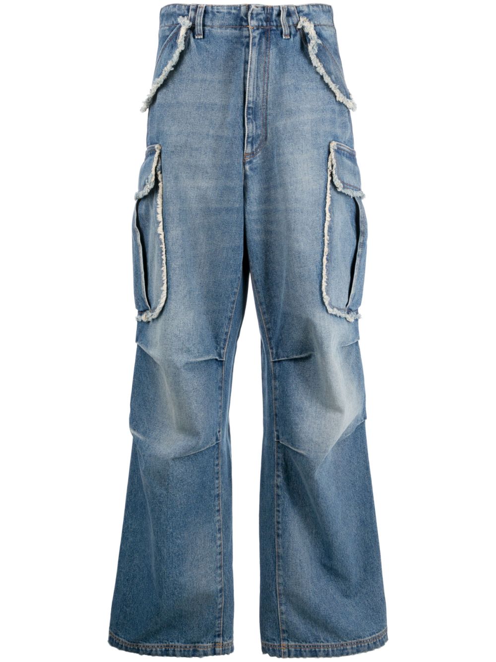 Jeans a gamba ampia in blu - donna DARKPARK | WTR01DBL01W055