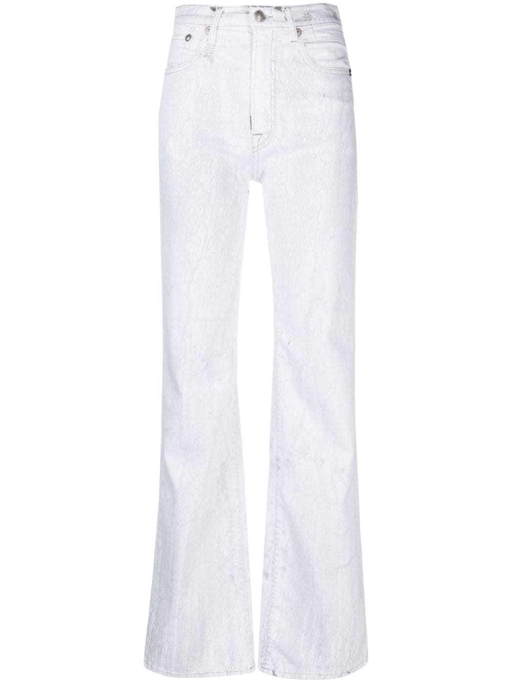 Jeans Jane a gamba ampia in grigio - donna R13 | R13W7020D140A