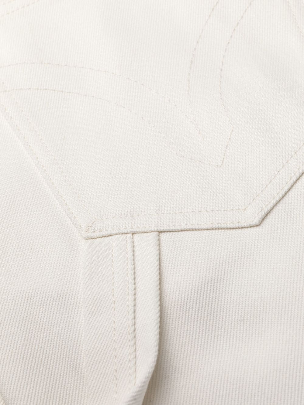 Jeans dritti in bianco - uomo AMI PARIS | HTR300CO0033168