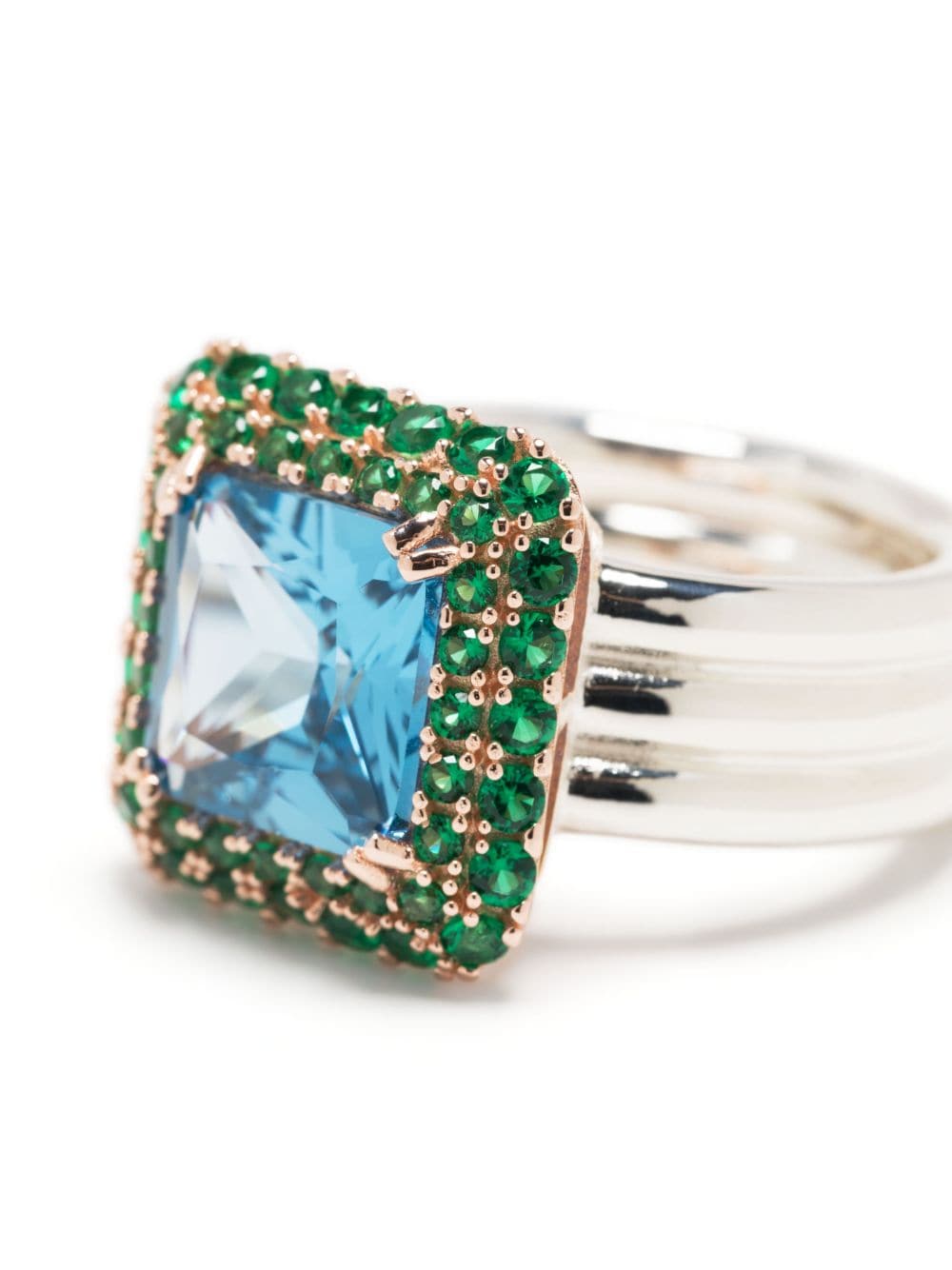 Anello con cristalli in blu - donna HATTON LABS | HLE32103