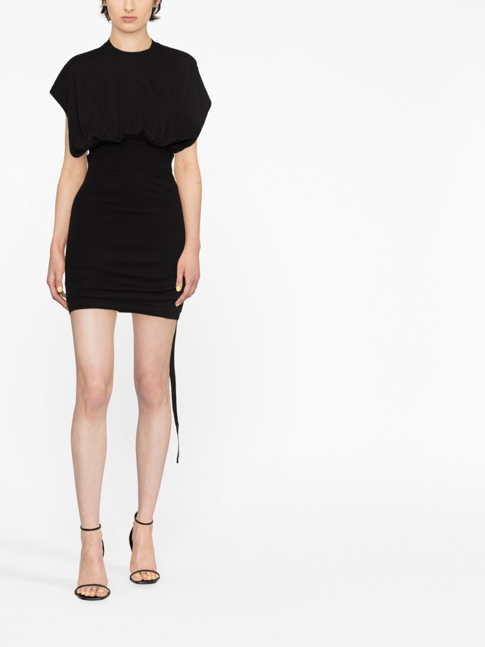Black tommy mini dress - women