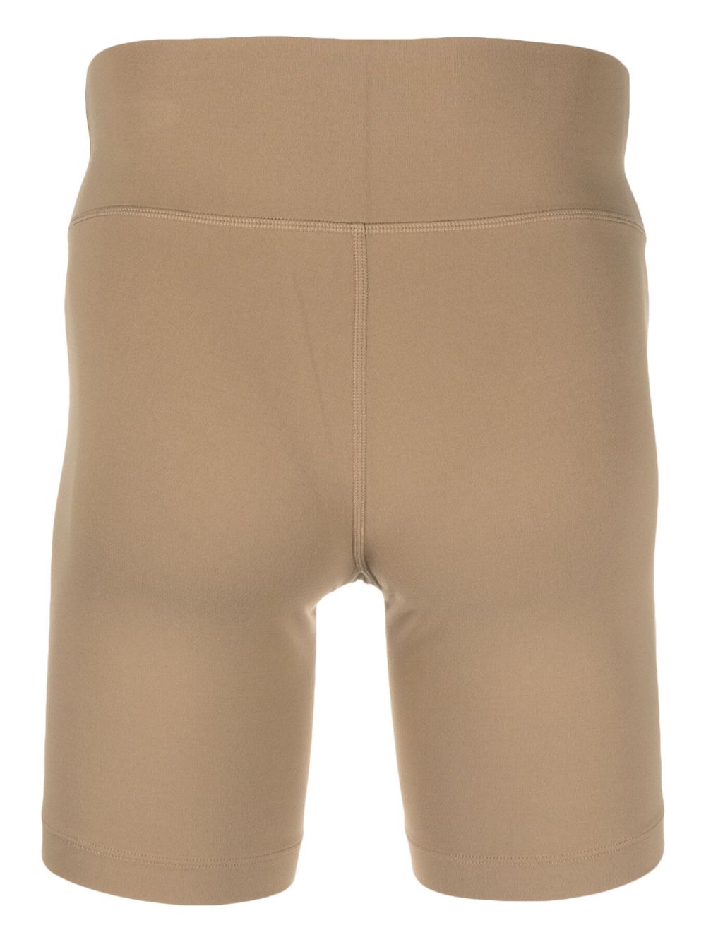 Shorts a vita alta con stampa logo in marrone - uomo SPORTY & RICH | SH866ES