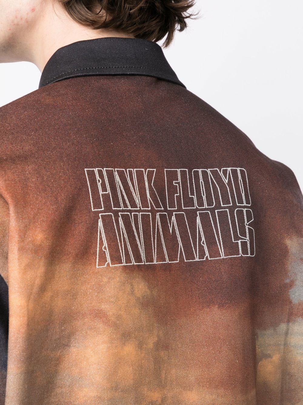 Camicia con zip Pink Floyd Animals muticolore - uomo UNDERCOVER | UC1C42061BLKBS