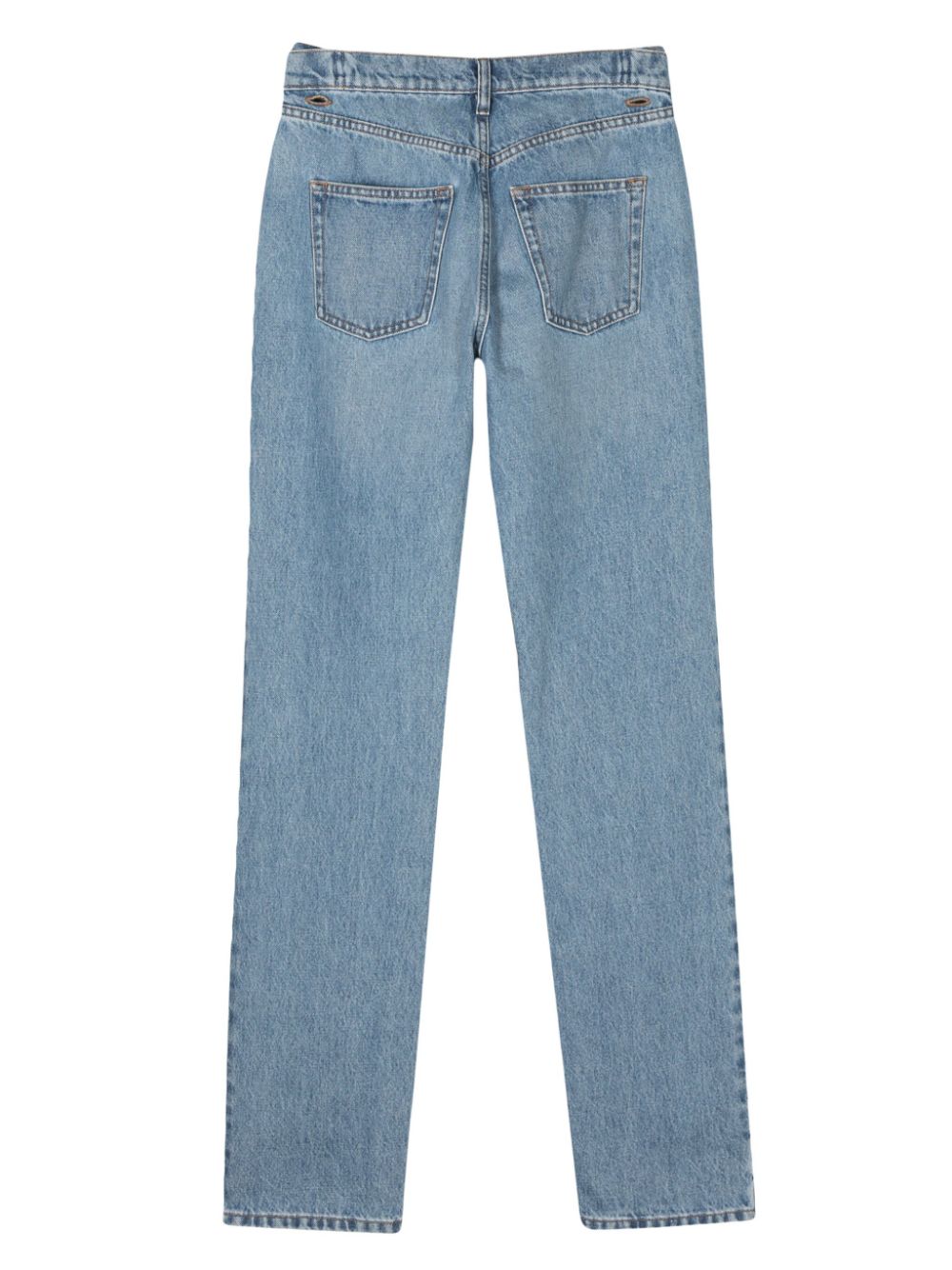 Jeans a vita alta in blu - donna COPERNI | COPP67202WSHBL