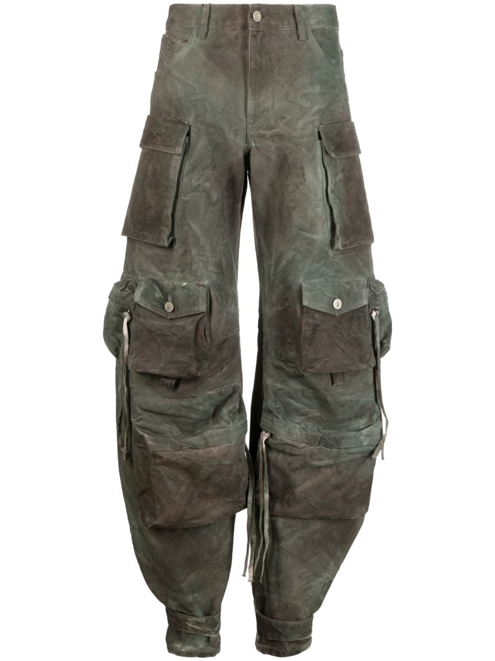 Jeans cargo in verde - donna THE ATTICO | 236WCP84D022238