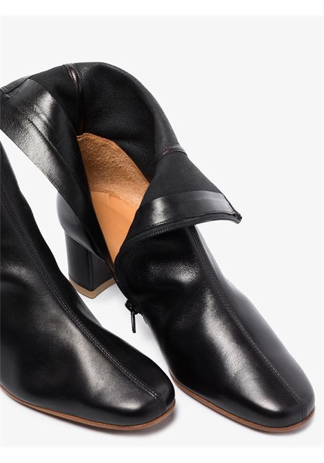 Sofia 65mm leather ankle boots in black - women  BY FAR | 1660305SBLKLBLK