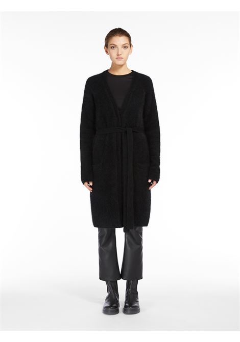Black Lappole belted cardigan - women  'S MAXMARA | 93460723600002