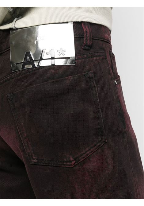 Jeans a vita alta in nero - uomo A-COLD-WALL* | ACWMJS009BBRED