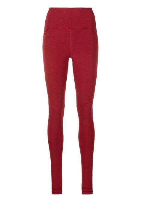 Bordeaux high-waisted leggings - women ADIDAS BY STELLA MC CARTNEY | HI6008BRGDY