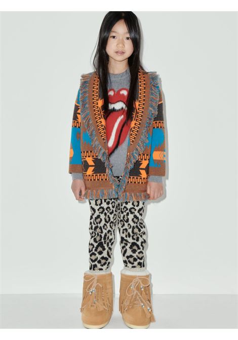 Belted cardigan-girl ALANUI KIDS | LBHB003F22KNI0014784