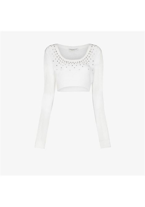 Maglione bianco con decorazione-donna ALESSANDRA RICH | FAB29869001