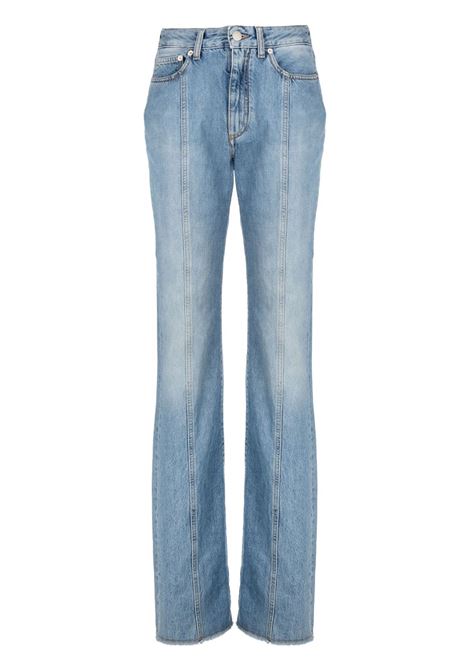 Flared high waist jeans-women