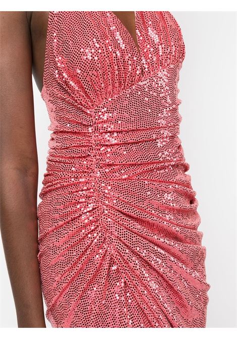 Pink sequin-embellished long dress - women ALEXANDRE VAUTHIER | 223DR1675EMBRGLW
