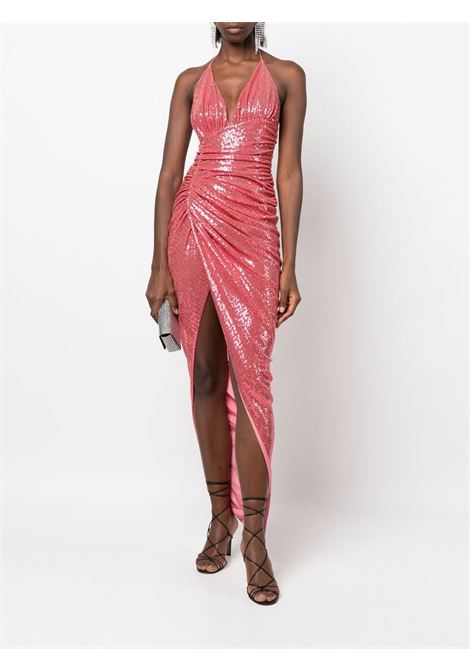 Pink sequin-embellished long dress - women ALEXANDRE VAUTHIER | 223DR1675EMBRGLW