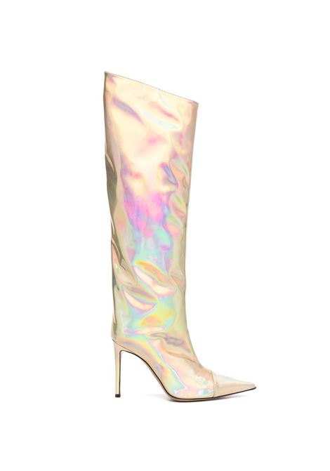 Golden metallic boots - women ALEXANDRE VAUTHIER | AVI1800013