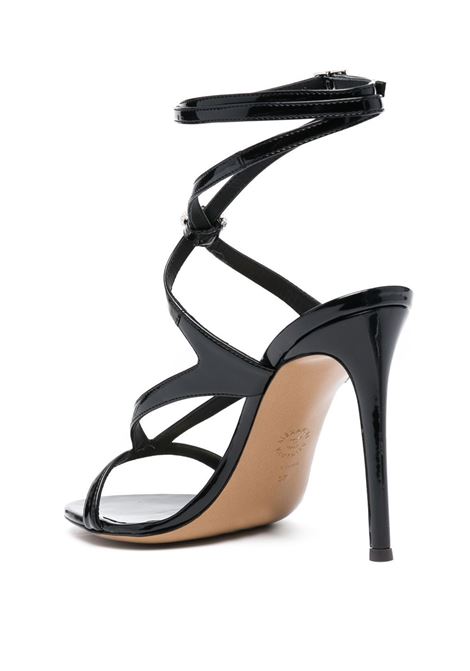 Black crystal-embellished sandals - women ALEXANDRE VAUTHIER | AVI2004006
