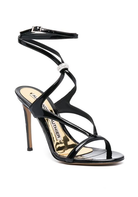 Black crystal-embellished sandals - women ALEXANDRE VAUTHIER | AVI2004006