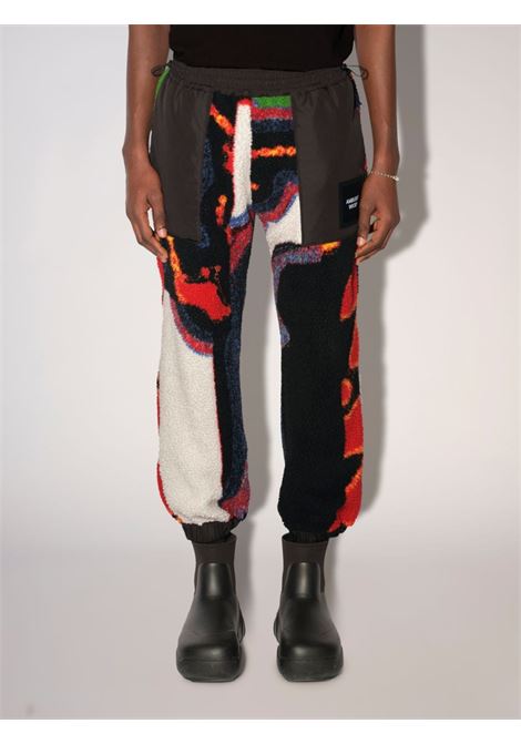Pantaloni sportivi con stampa jacquard - uomo AMBUSH | BMCH013F22FAB0018410