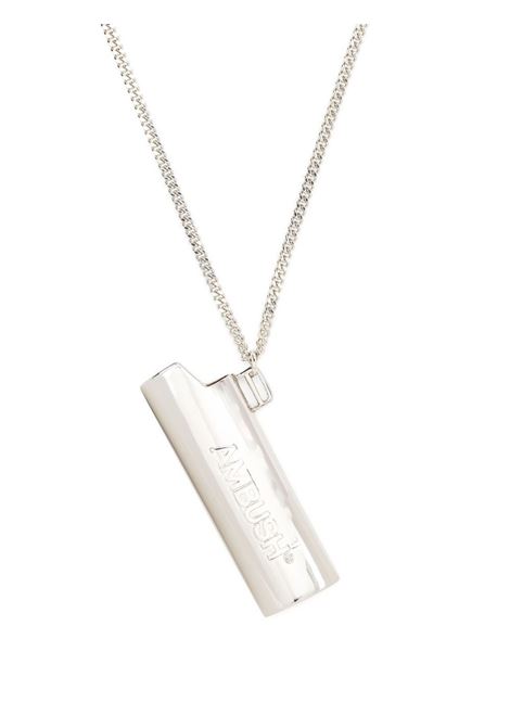 Silver light case necklace - men AMBUSH | BMOB099F22BRA0017200
