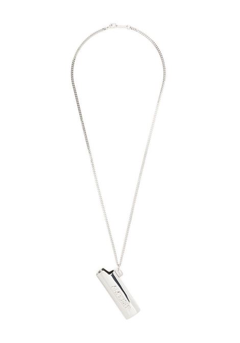 Silver light case necklace - men AMBUSH | BMOB099F22BRA0017200