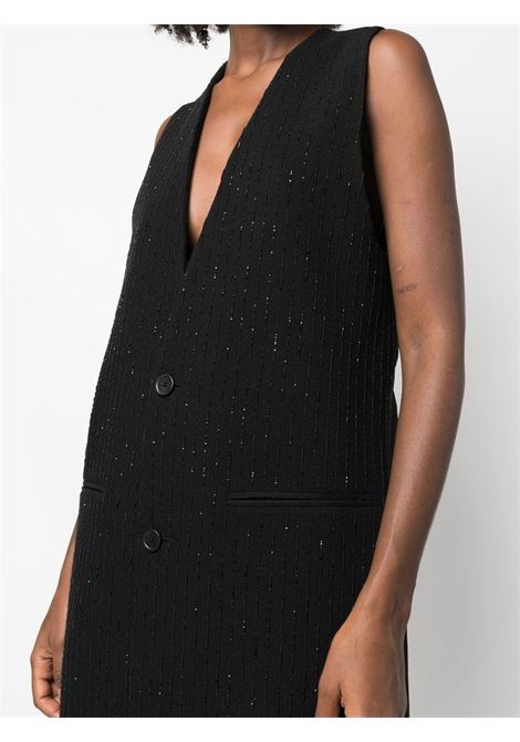 Black sleeveless coat - women ANN DEMEULEMEESTER | 2202WWA12EFA021099